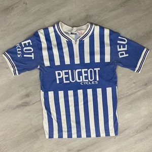 Vintage Peugeot Cycling Jersey